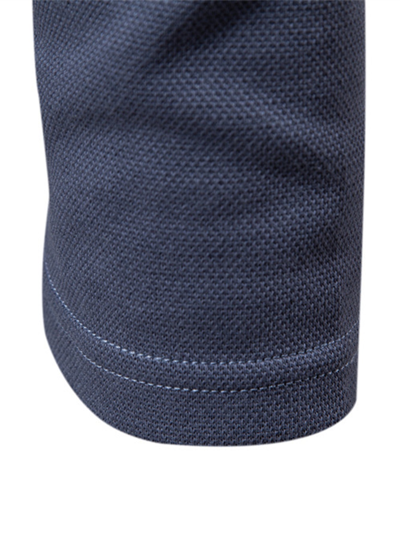 Long Sleeved V-Neck Polo Shirt