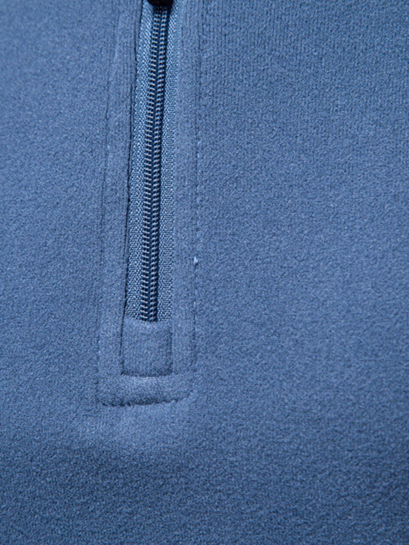 Quarter Zip Long Sleeve T-Shirt