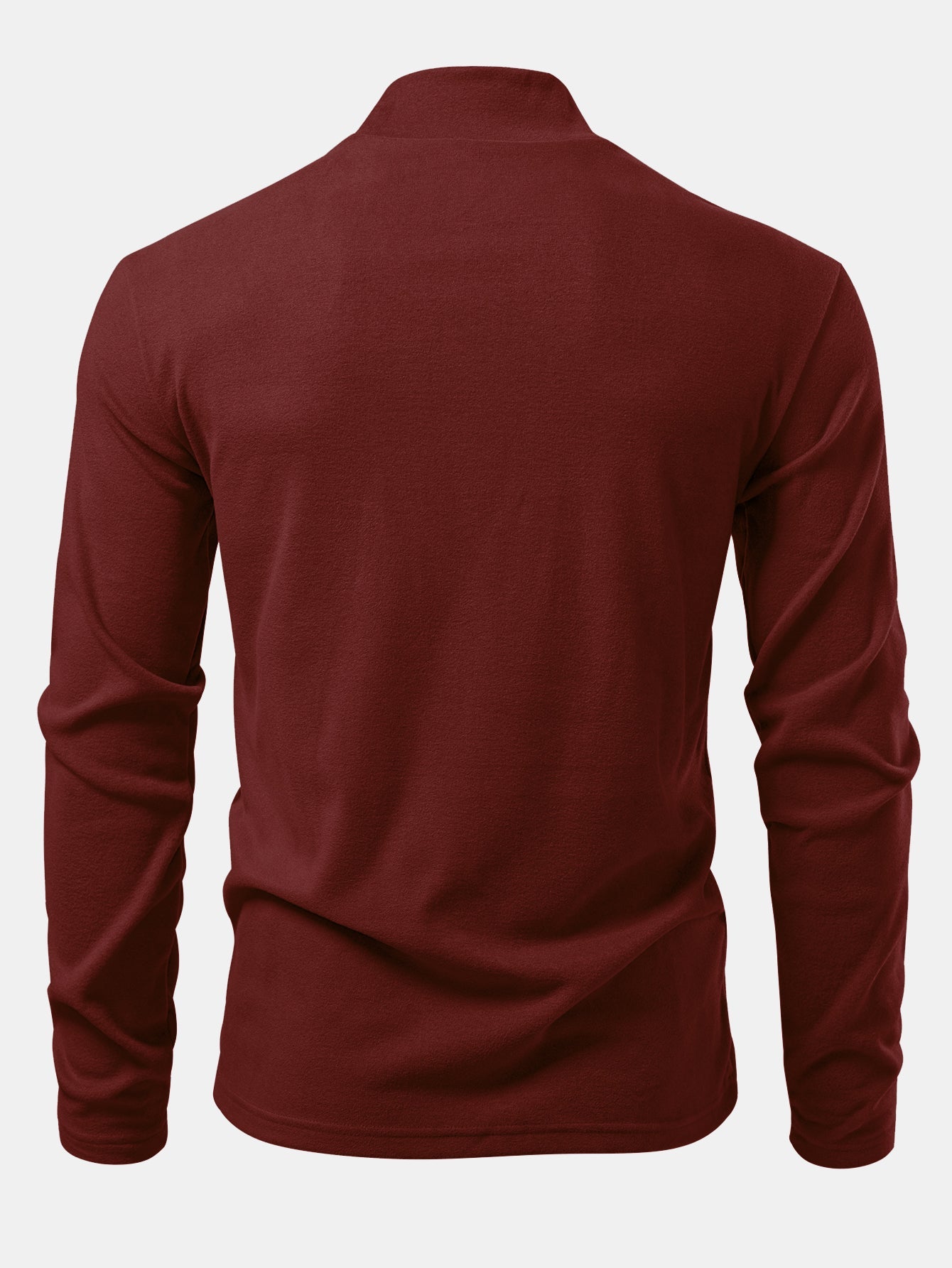 Long Sleeve Mock Neck T-Shirt