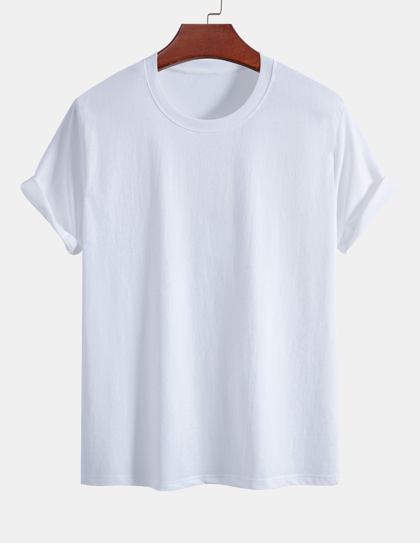 5 Pieces Basic Regular Fit Cotton T-Shirts
