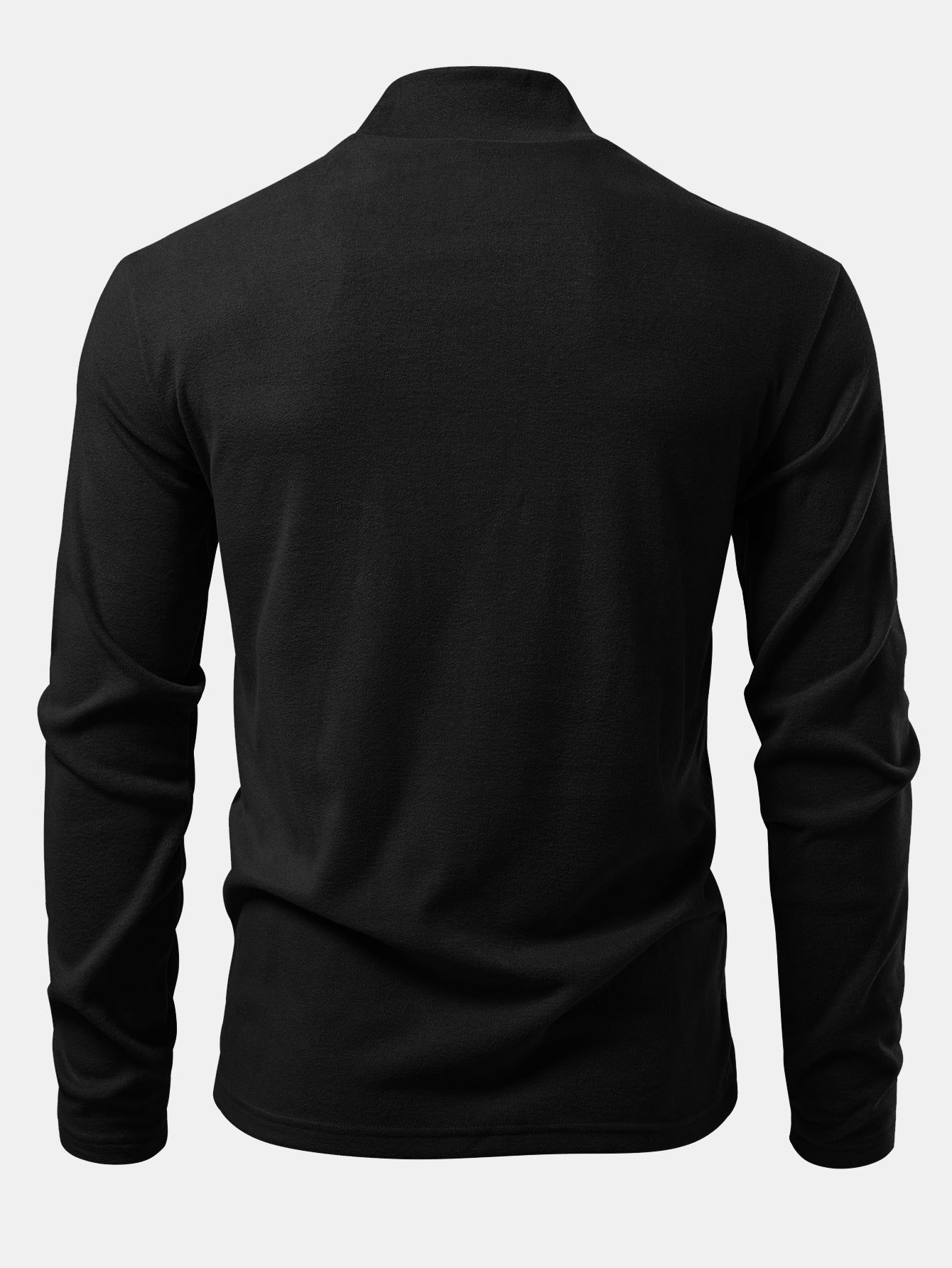 Long Sleeve Mock Neck T-Shirt