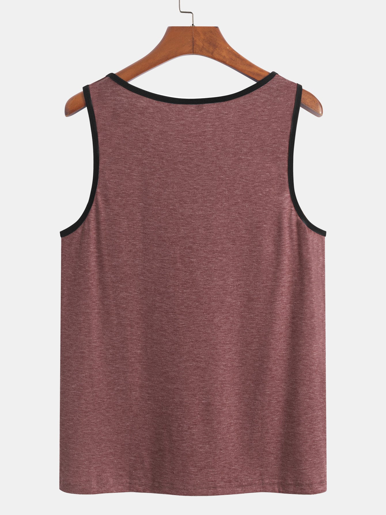 Tank Top With Wave Pattern Pocket