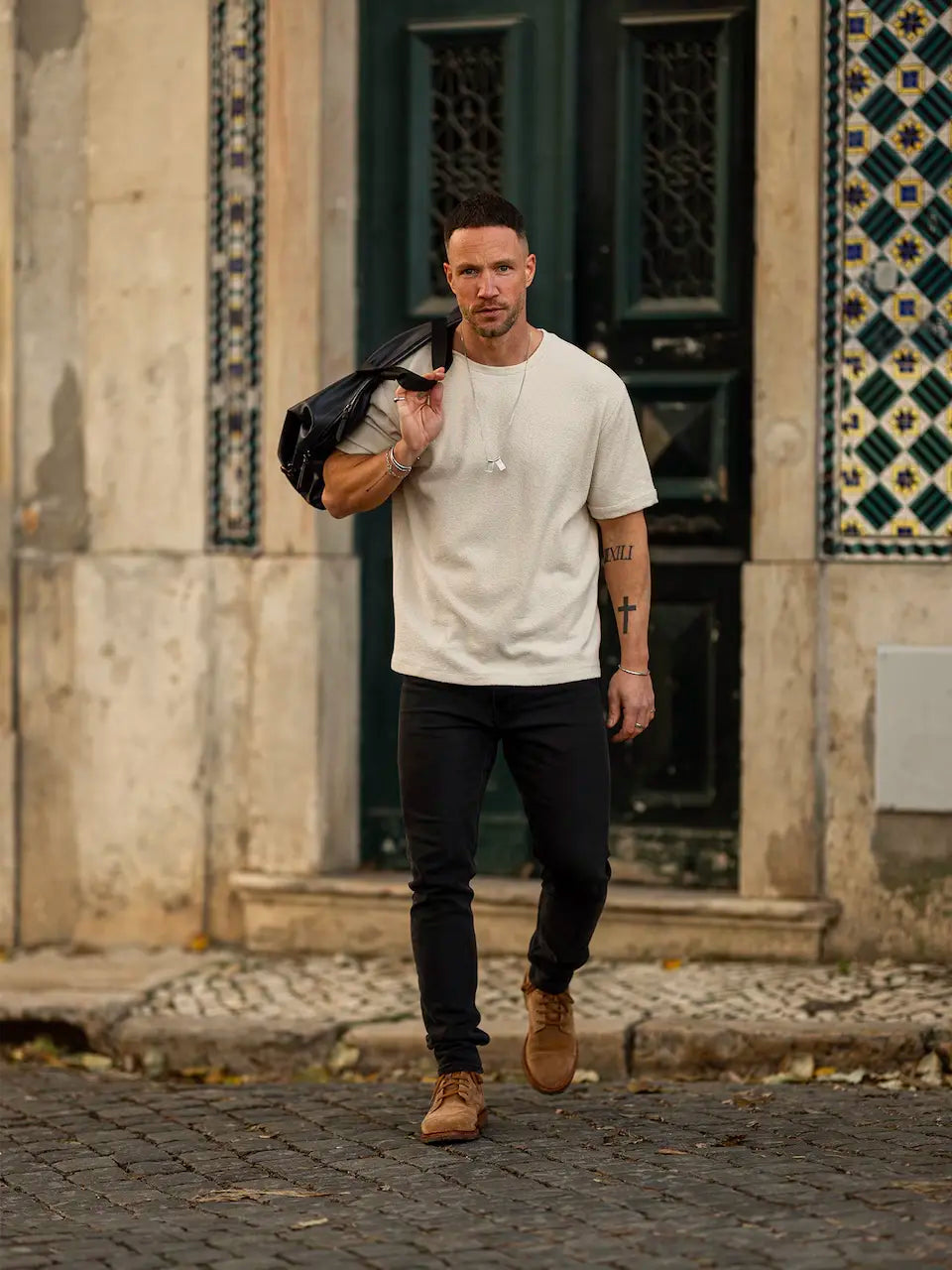 D&F APPAREL T-Shirt Beige