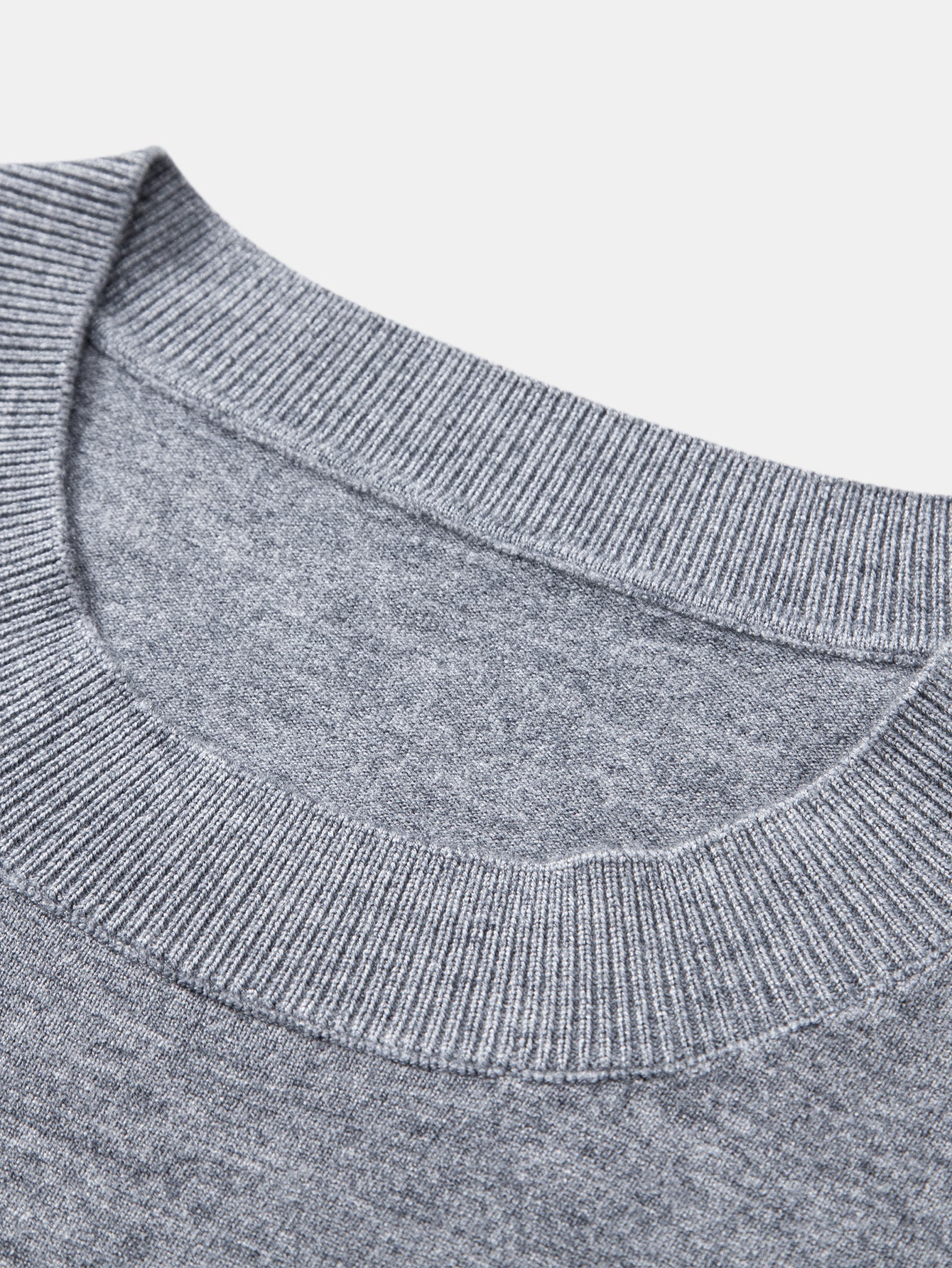 Solid Knitted Sweater T-Shirt