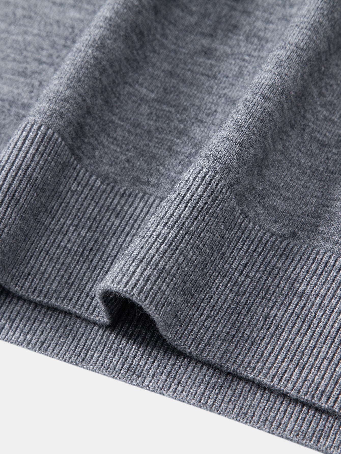 Solid Knitted Sweater T-Shirt