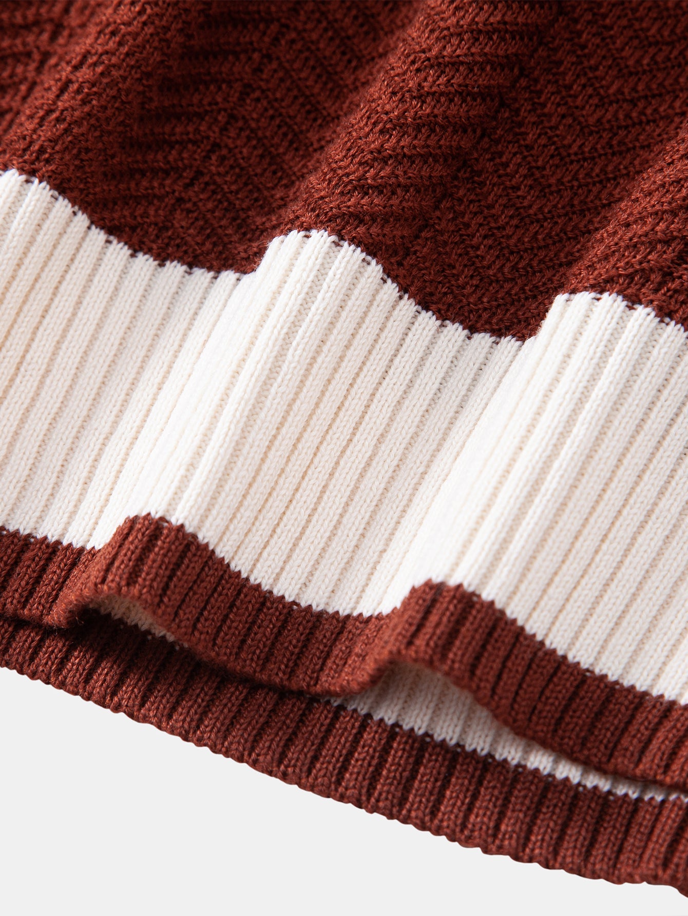 Textured Knitted T-Shirt