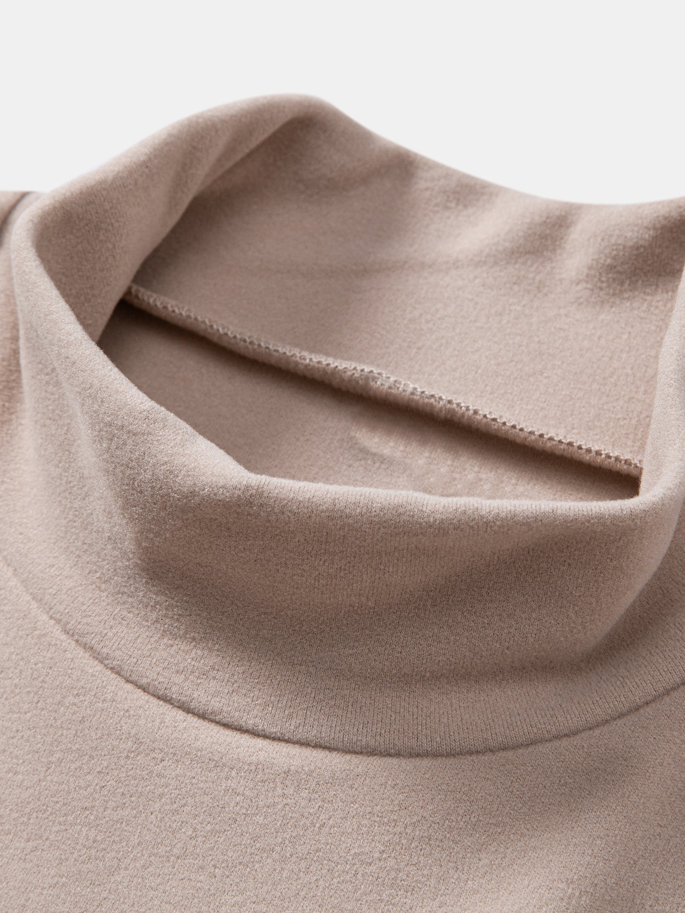Long Sleeve Mock Neck T-Shirt