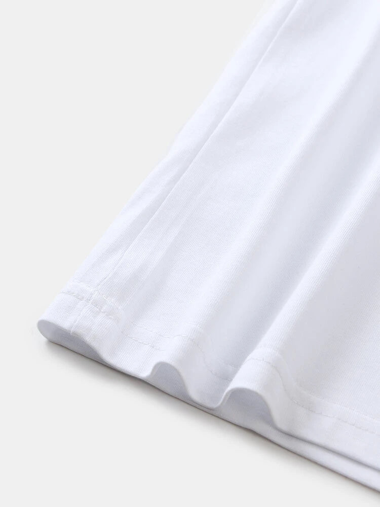 David Status Graphic Cotton T-Shirts