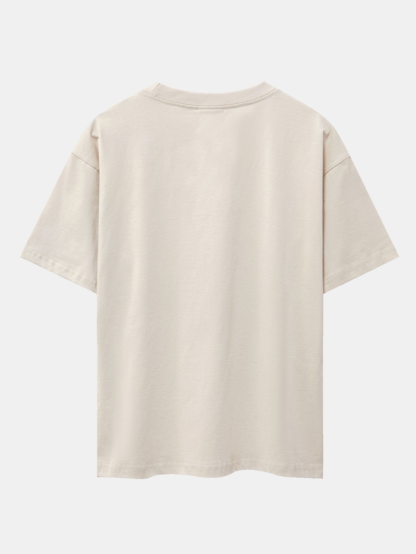 Vintage Miami Letter Print Heavy Weight Oversize T-Shirt