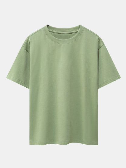 The Starry Night Back Print Drop Shoulder Oversize T-Shirt