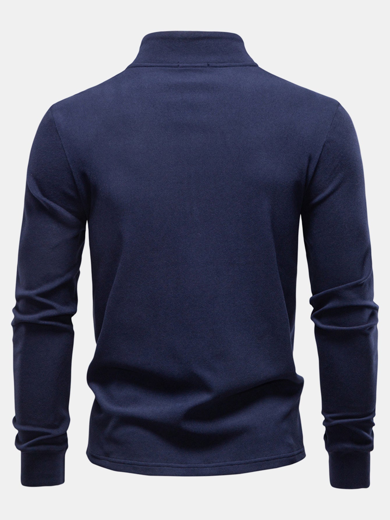Quarter Zip Long Sleeve T-Shirt