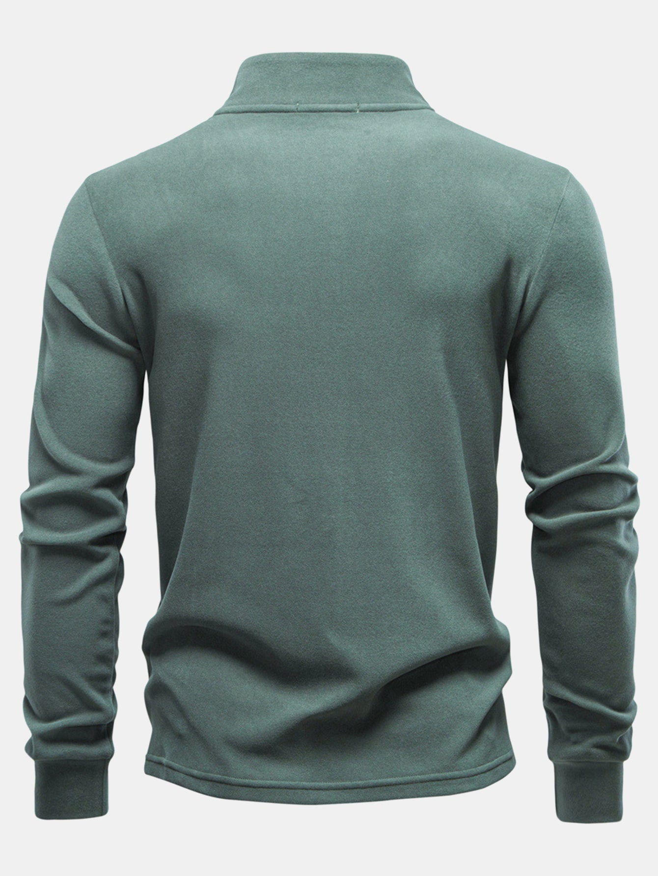 Quarter Zip Long Sleeve T-Shirt
