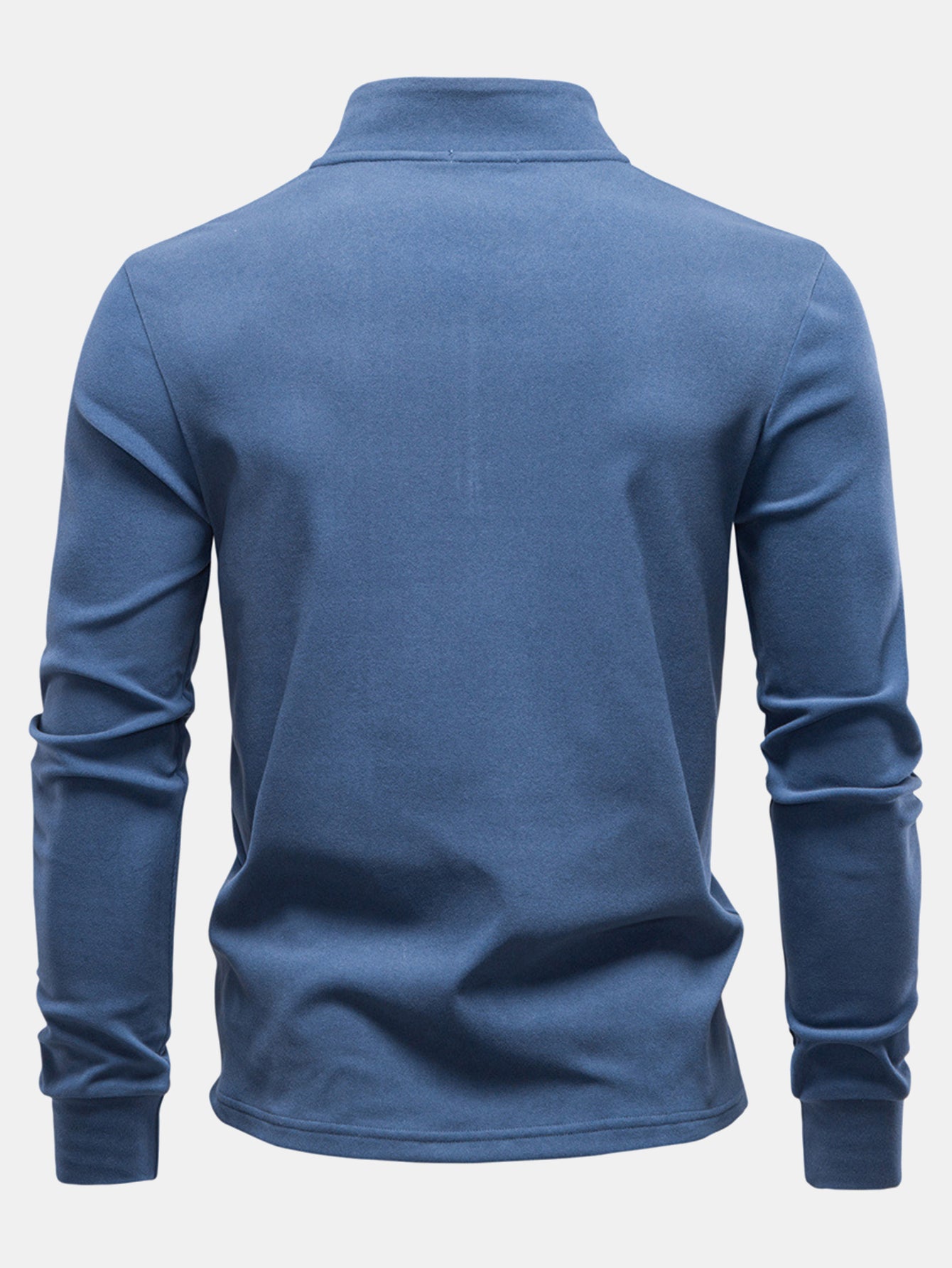 Quarter Zip Long Sleeve T-Shirt
