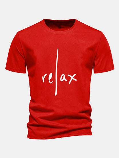 Regular Fit Relax Print Cotton T-Shirt
