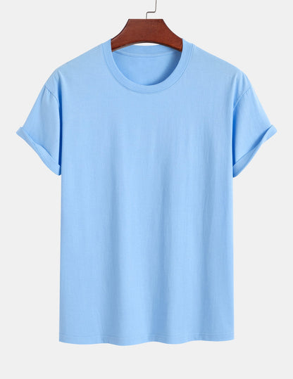 3 Pieces Basic Regular Fit Cotton T-Shirts