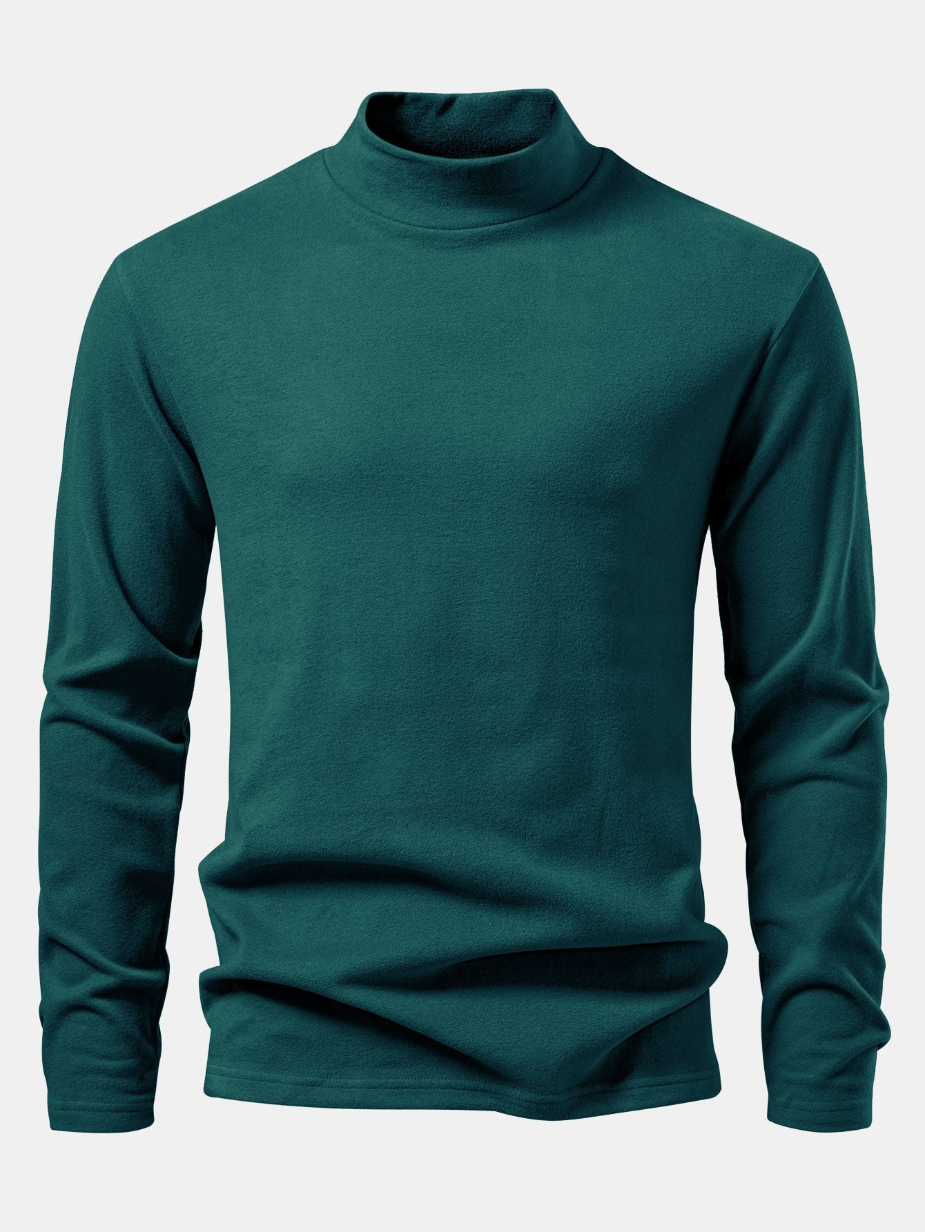Long Sleeve Mock Neck T-Shirt