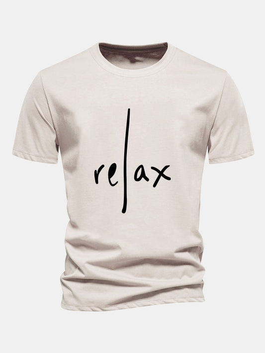 Regular Fit Relax Print Cotton T-Shirt