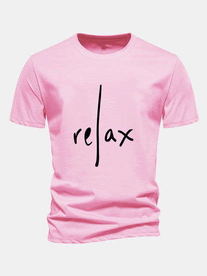 Regular Fit Relax Print Cotton T-Shirt