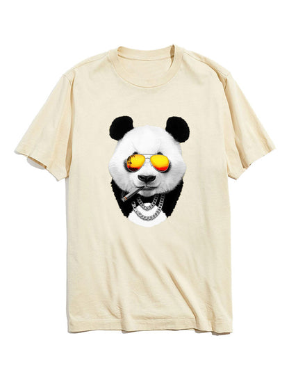 Hip-pop Panda Funny Graphic T-Shirts
