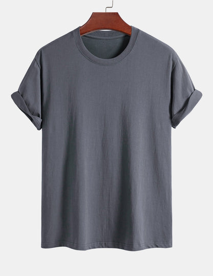 3 Pieces Basic Regular Fit Cotton T-Shirts