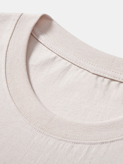 3 Pieces Basic Regular Fit Cotton T-Shirts