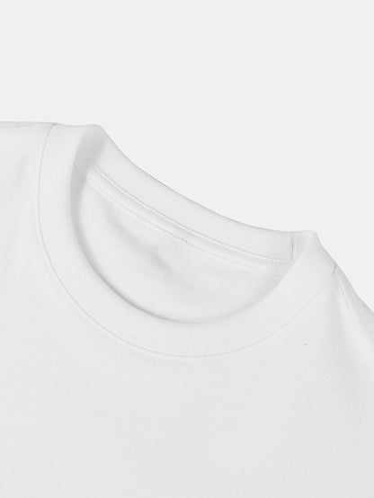 3 Pieces Relax Fit Cotton Drop Shoulder Sleeveless T-Shirts