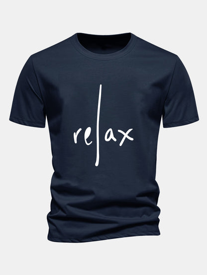 Regular Fit Relax Print Cotton T-Shirt