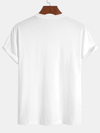 3 Pieces Cotton Henley T-Shirts
