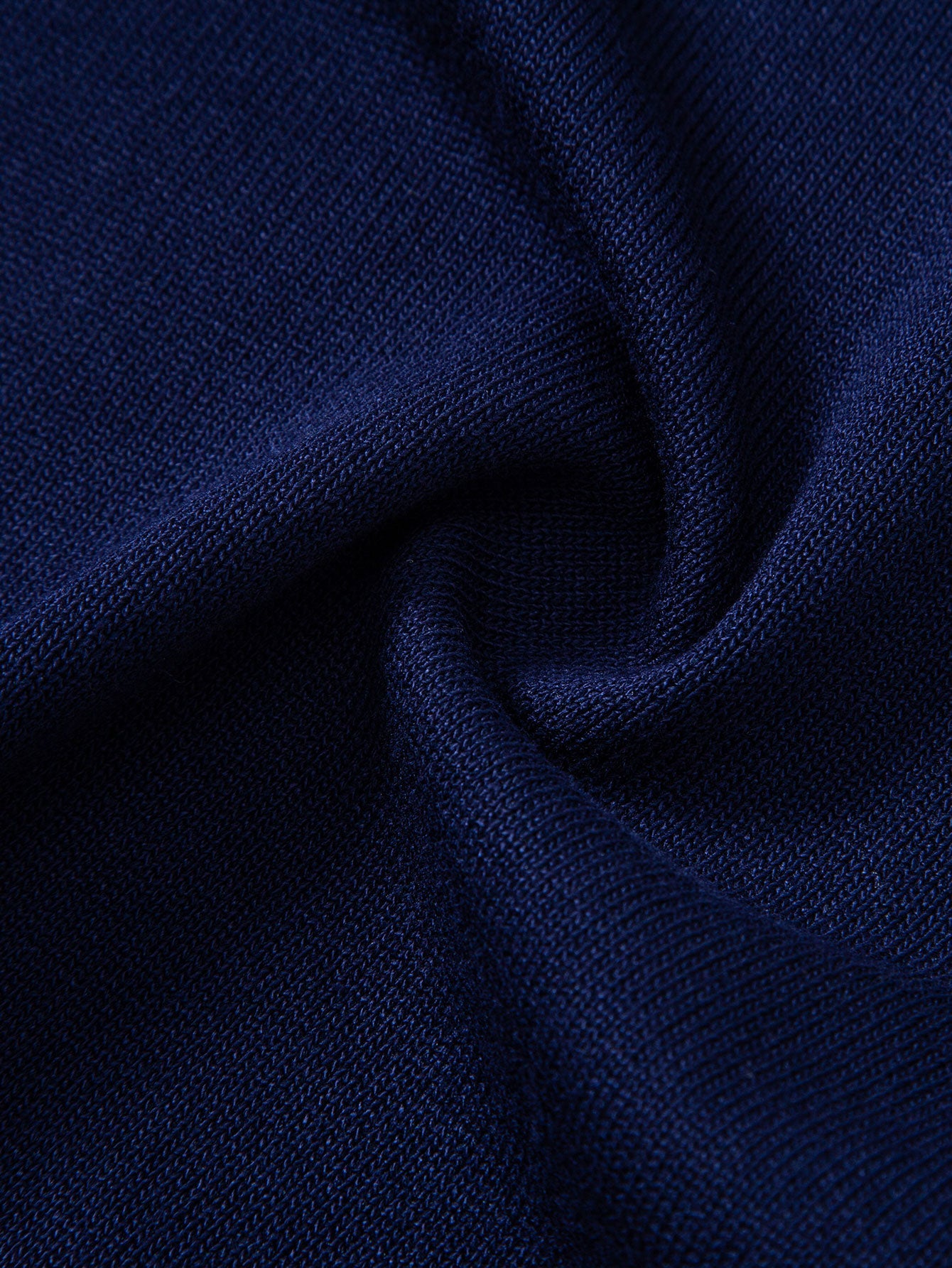 Textured Color Block Knit Polo