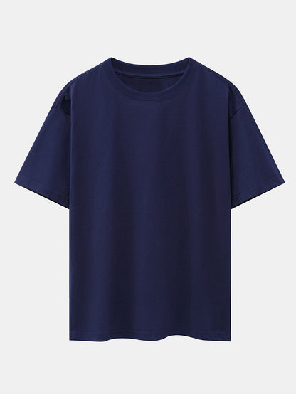 Miami Palm Tree Back Print Drop Shoulder Oversize T-Shirt