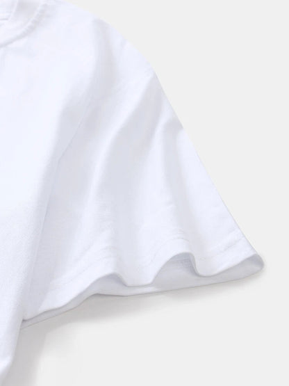 David Status Graphic Cotton T-Shirts