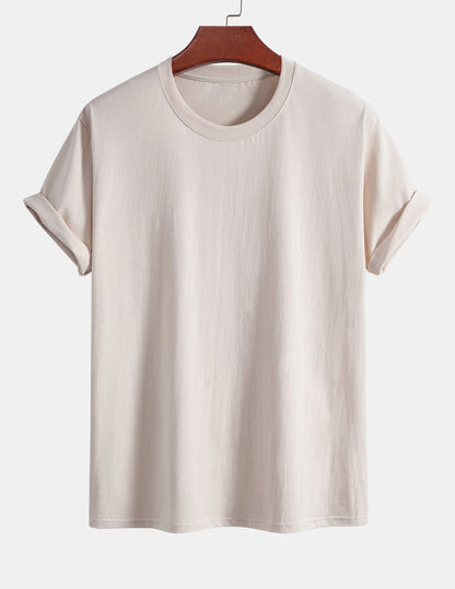 3 Pieces Basic Regular Fit Cotton T-Shirts