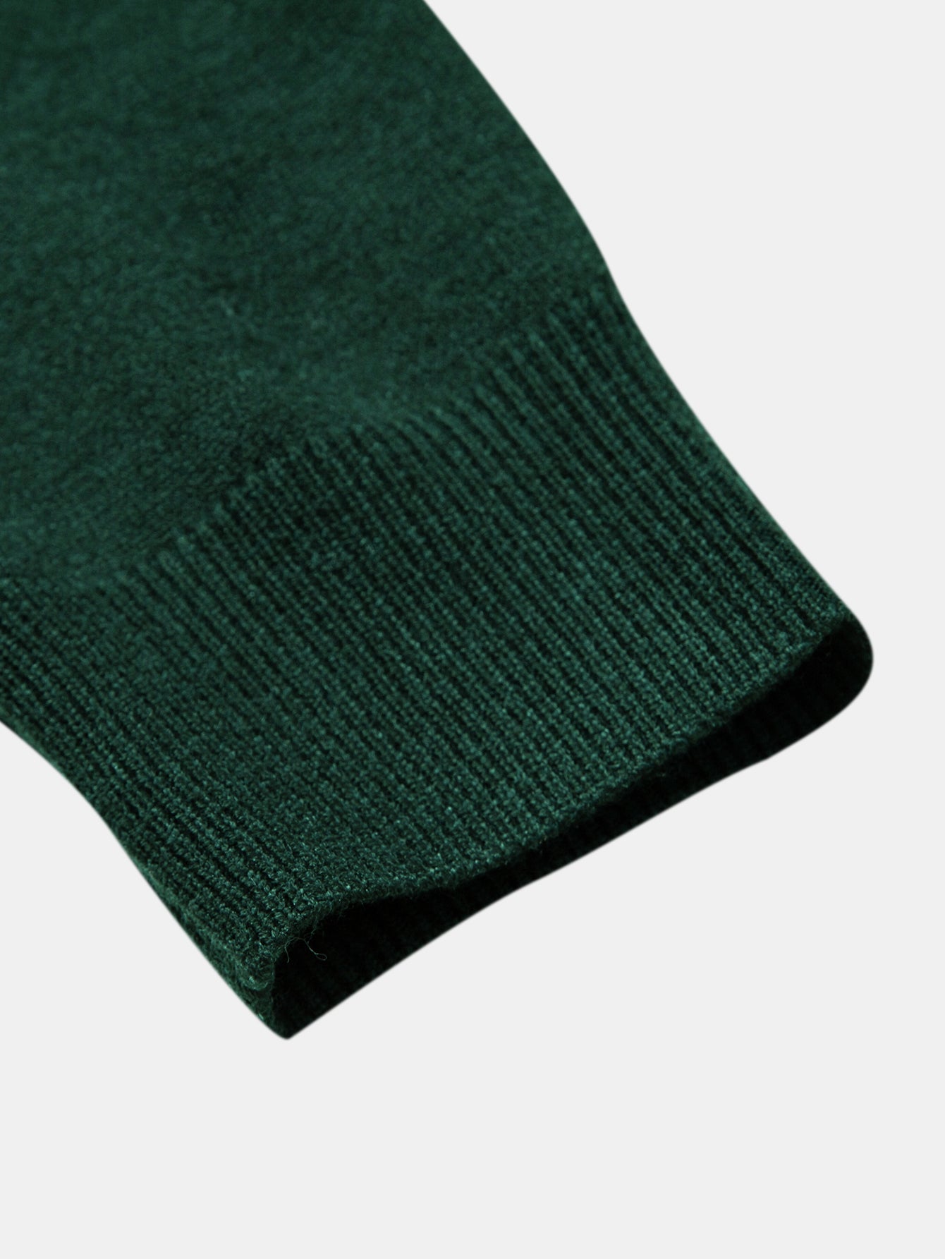 Long Sleeve Color Block Knit Polo Shirt