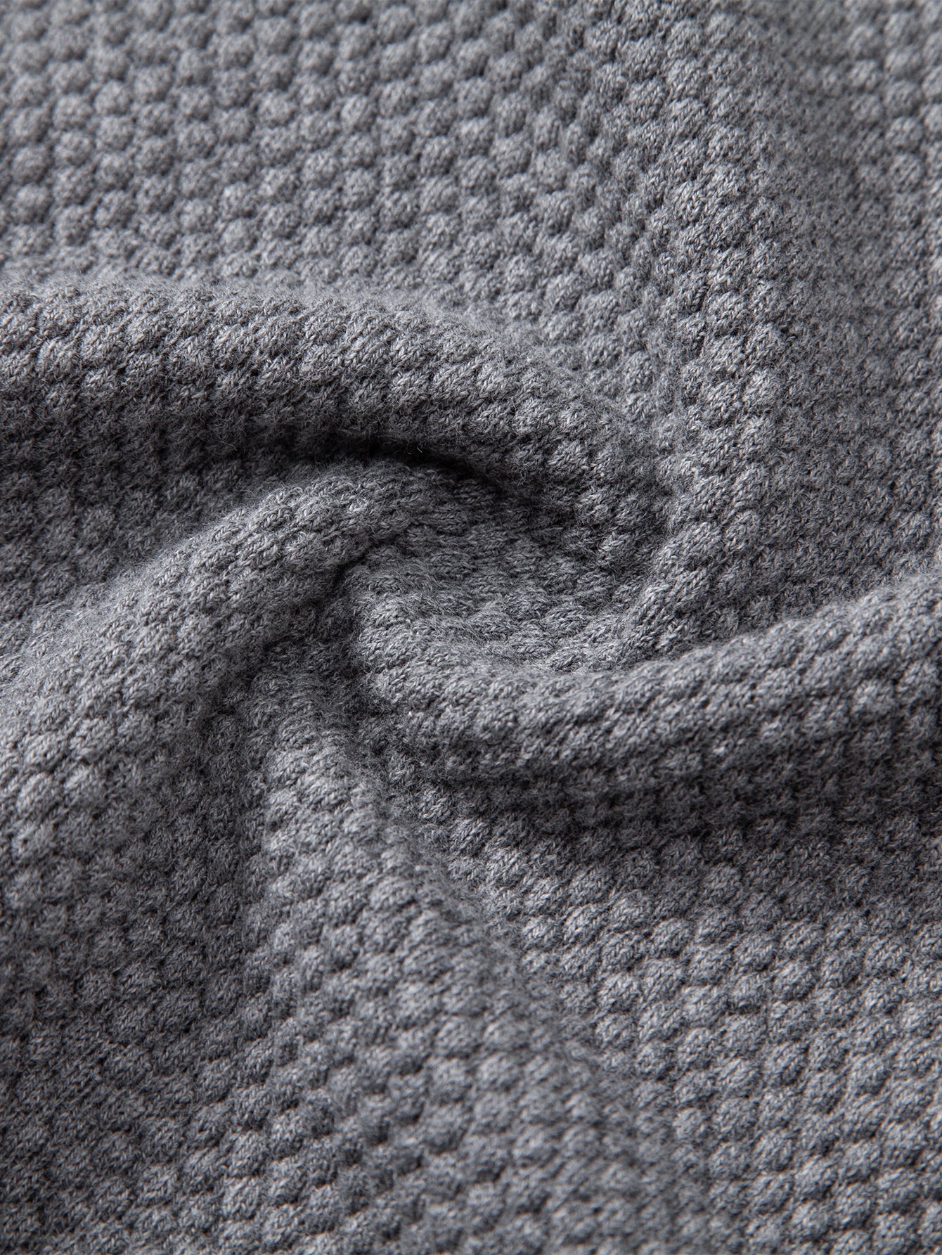 Pineapple Texture Knitted Sweater T-Shirt