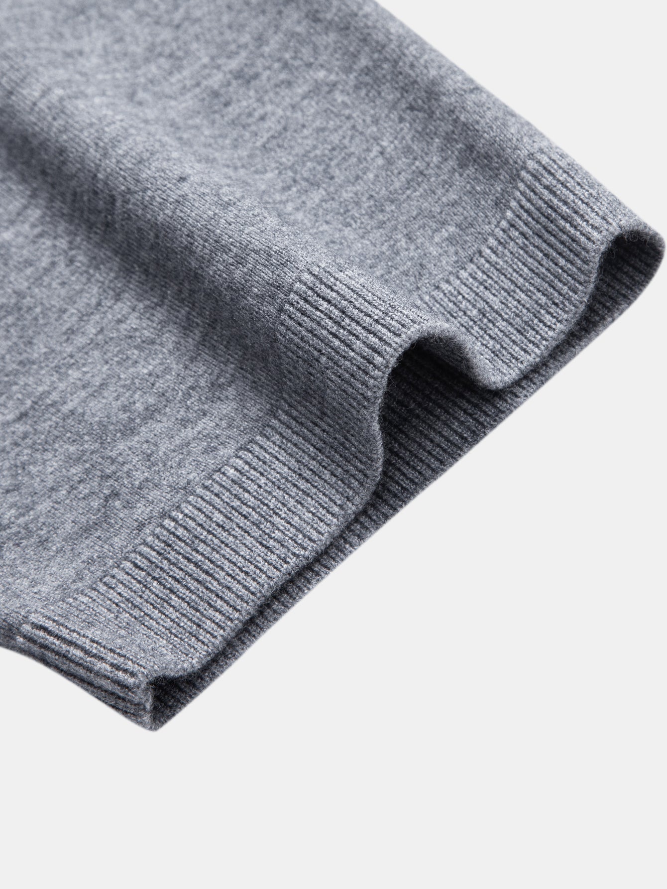 Solid Knitted Sweater T-Shirt