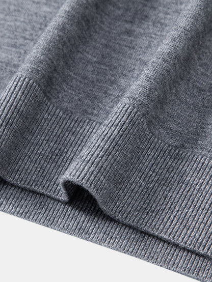 Solid Knitted Sweater T-Shirt