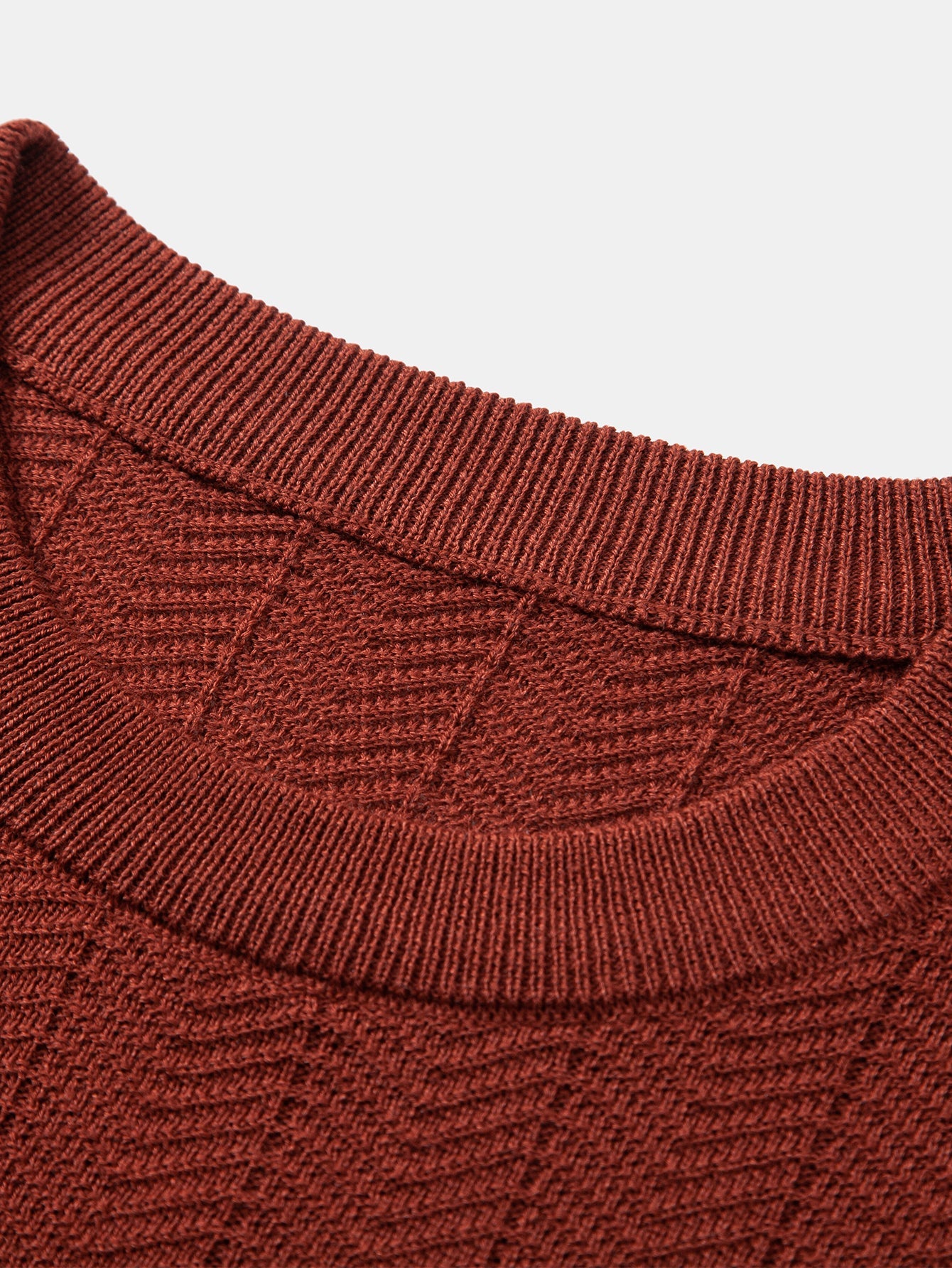 Textured Knitted T-Shirt