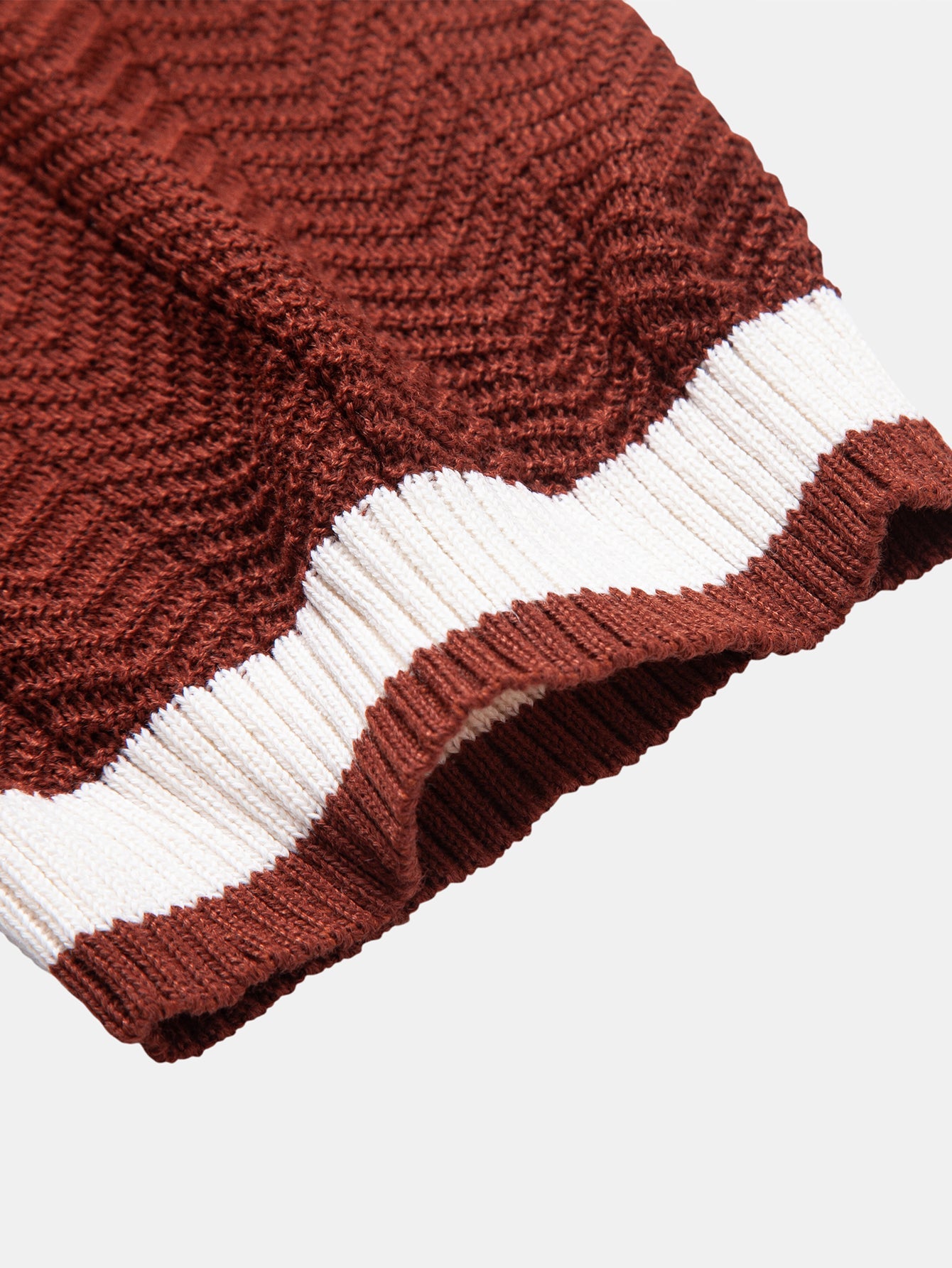 Textured Knitted T-Shirt