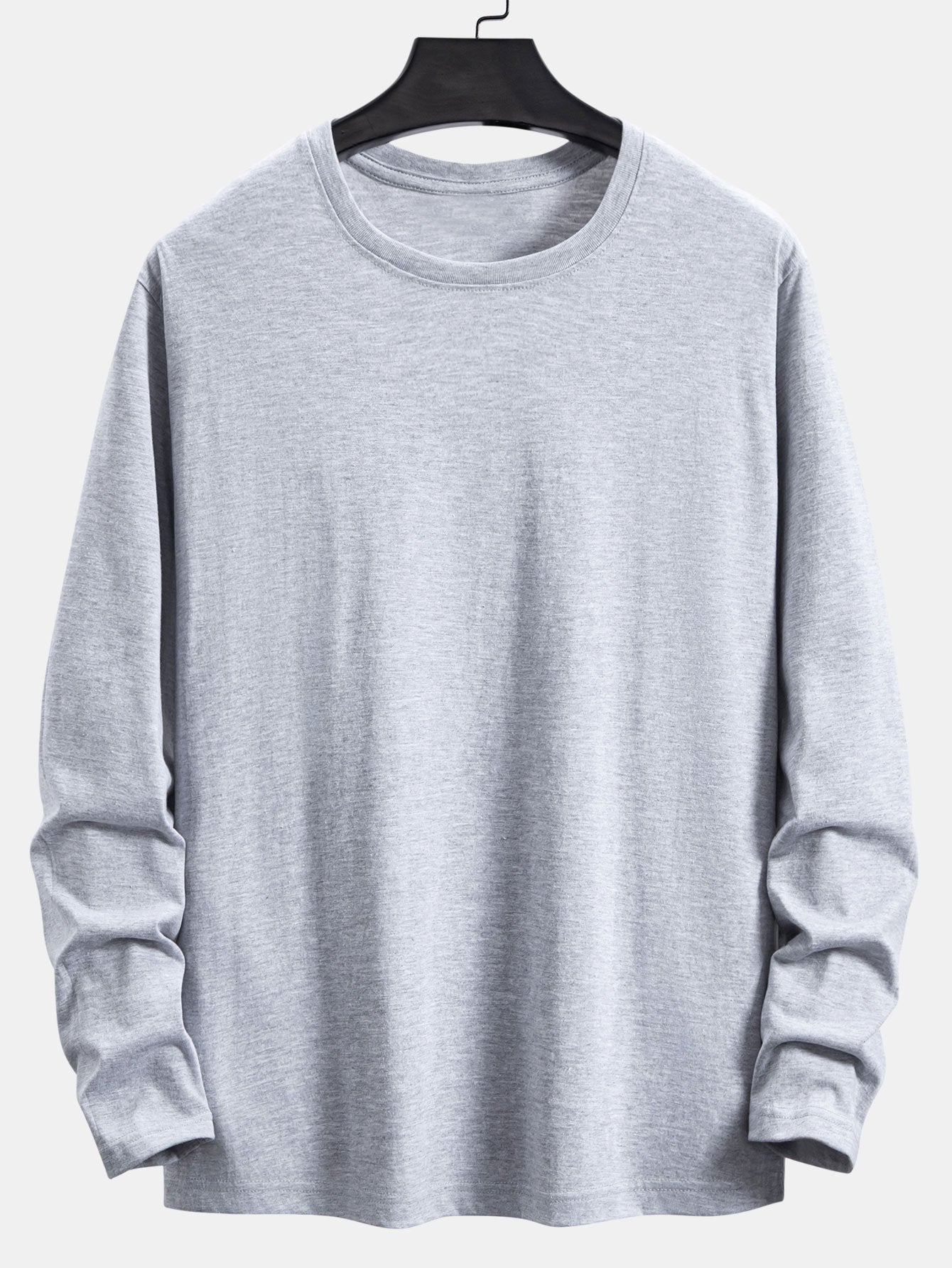 3 Pieces Basic Long Sleeve Cotton T-Shirts