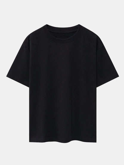 Create Adam Slogan Back Print Drop Shoulder Oversize T-Shirt