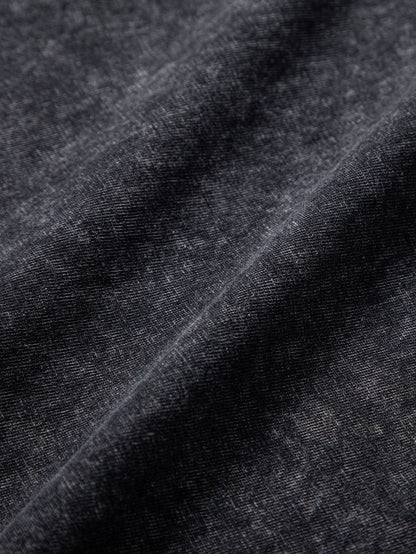 Dissolving Bear Print Washed Drop Shoulder Oversize T-Shirt