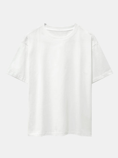 3 Pieces Basic Heavy Weight Drop Shoulder Oversize T-Shirts