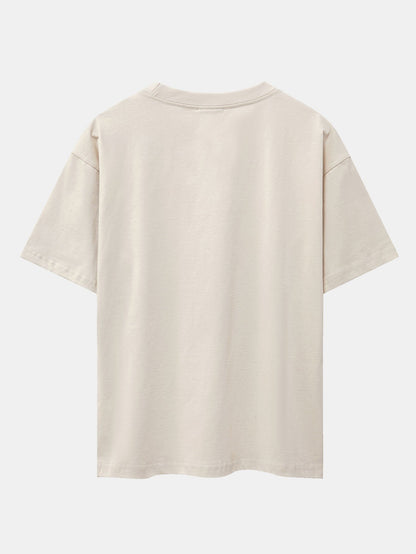 California Print Heavy Weight Oversize T-Shirt