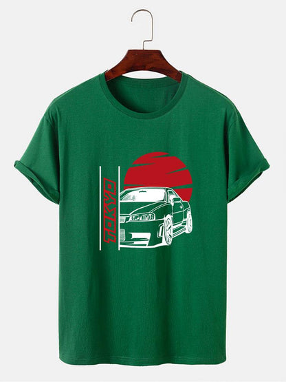 Tokyo Car Print T-Shirt