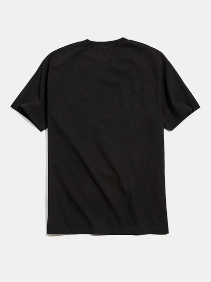 Sunset Graphic Cotton T-Shirts